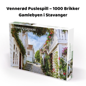 Vennerød Puzzle – 1000 Pieces – The Old Town of Stavanger