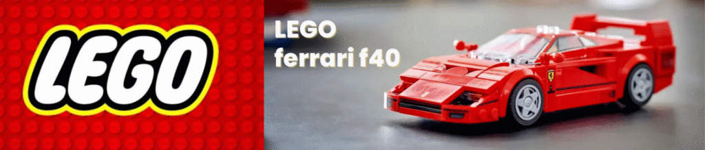lego ferrari f40 norge online butikk lekeverden
