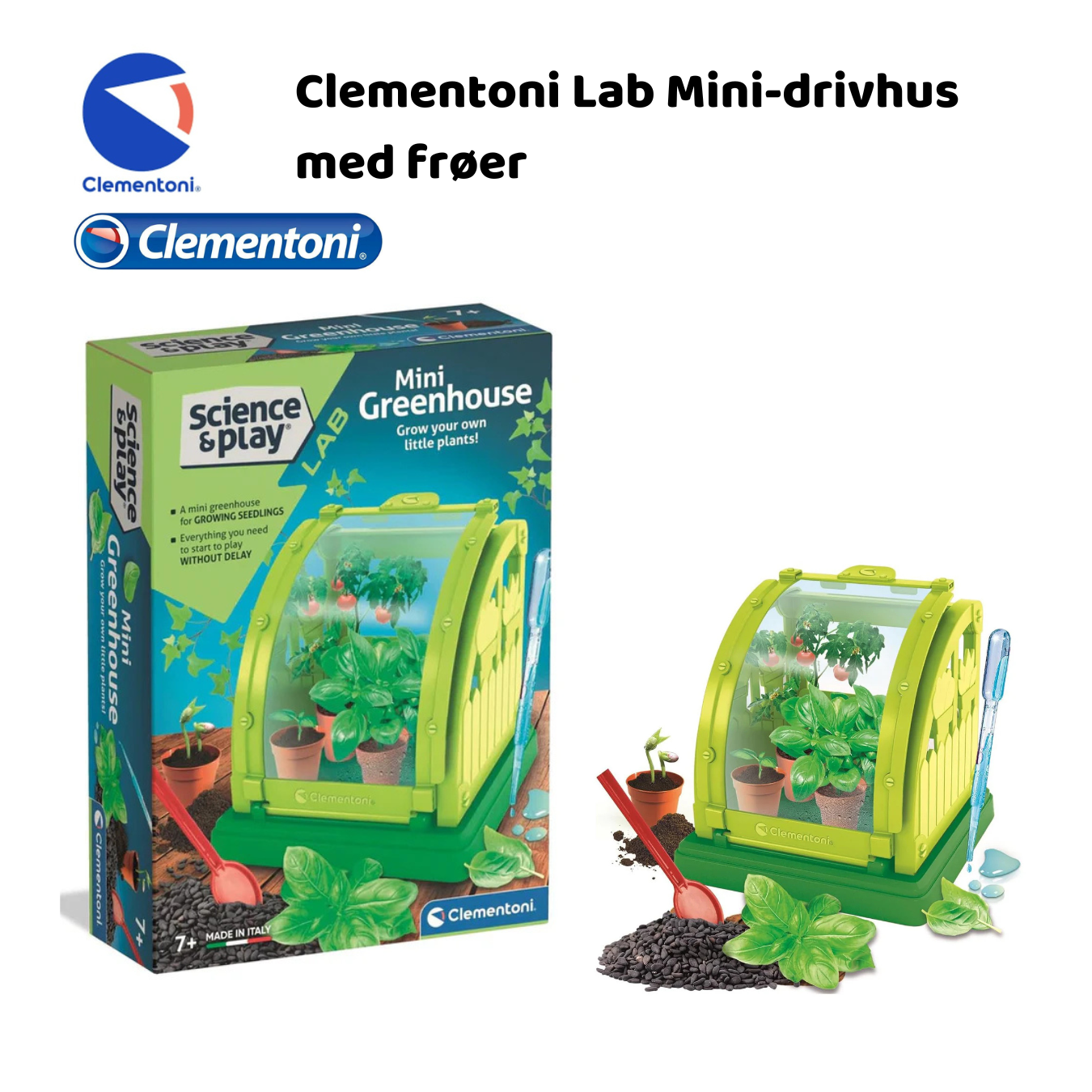 Clementoni Science & Play LAB: Mini Vegetable Garden | Pedagogisk gave til barn og tenåringer, jenter og gutter