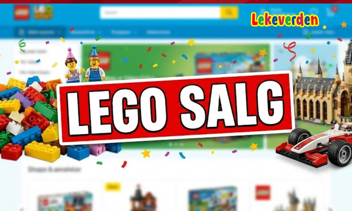 Spar penger på LEGO sett med gode tilbud hos Lekeverden