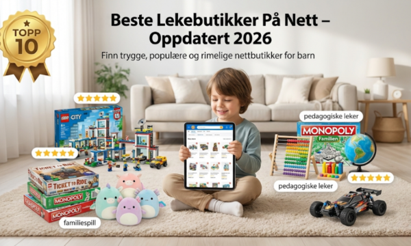 Hjem 18 Nye leker 2026 inkludert LEGO sett, Squishmallows og populære barneleker hos Lekeverden