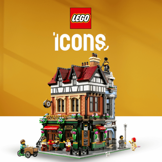 Kjøp LEGO Icons legosett for barn på nett i Norge hos LEKEVERDEN
