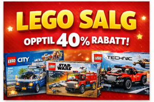 lego salg norge tilbud på populære lego sett