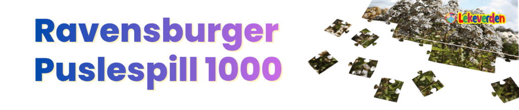 Ravensburger Puslespill 1000