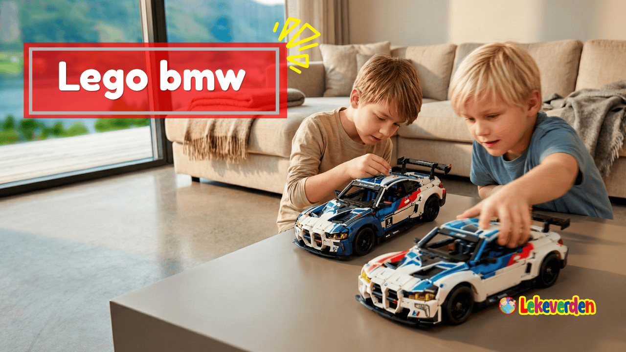 LEGO BMW-modellbil med realistiske detaljer og ikonisk design