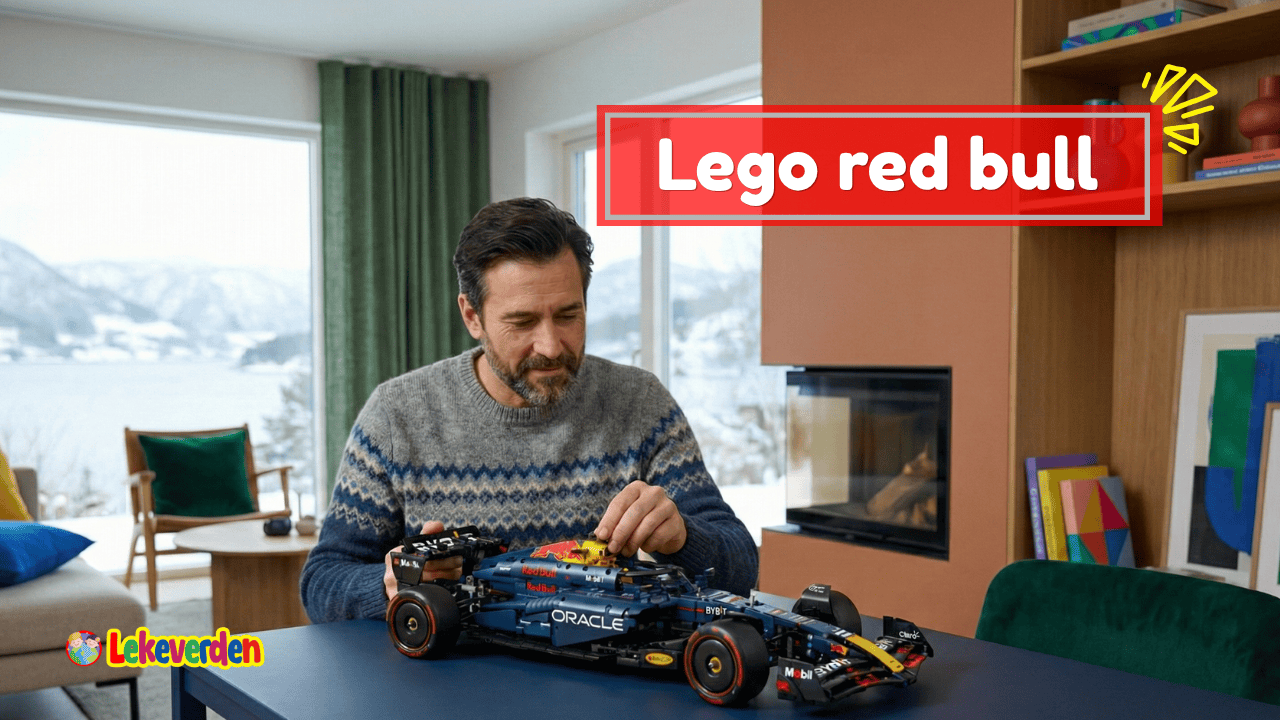 LEGO Red bull | Bygg racerbiler og superhelter
